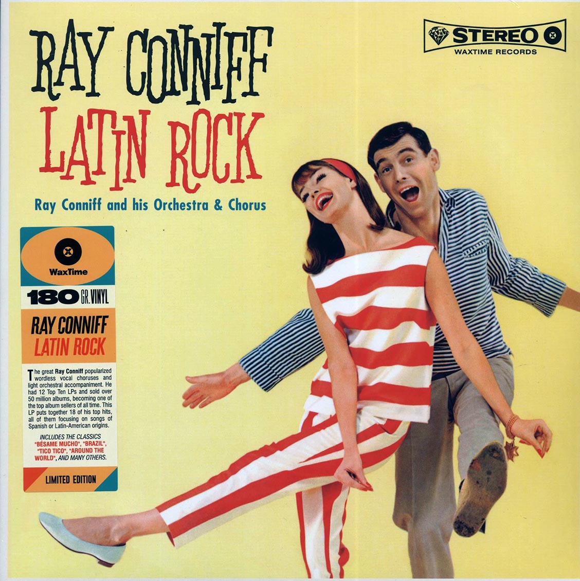 Ray Conniff - Latin Rock (ltd. ed.) (180g) vinyl LP front cover