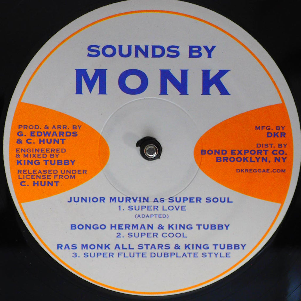 Jr. Murvin, Bongo Herman, King Tubby, I Roy - Sounds By Monk vinyl LP front cover