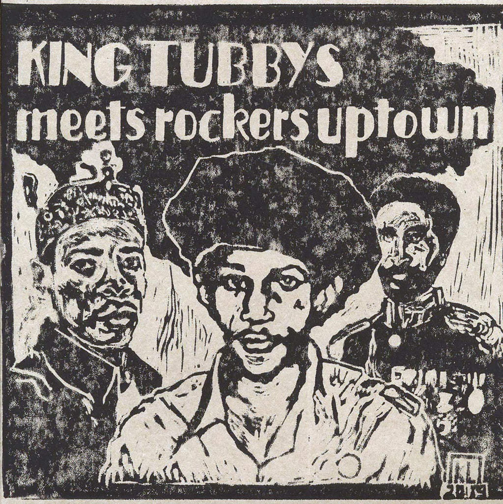 Augustus Pablo - King Tubbys Meets Rockers Uptown (Silkscreen Edition) (ltd. 100 copies made) (silkscreen) vinyl LP front cover