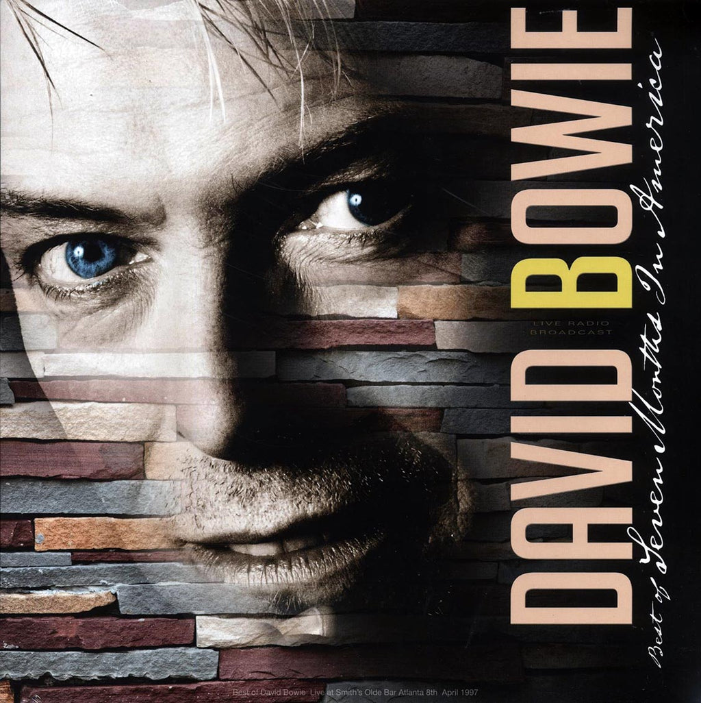 David Bowie - Best Of Seven Months In America: Live At Smith's Olde Bar, Atlanta 8th April 1997 vinyl LP front cover