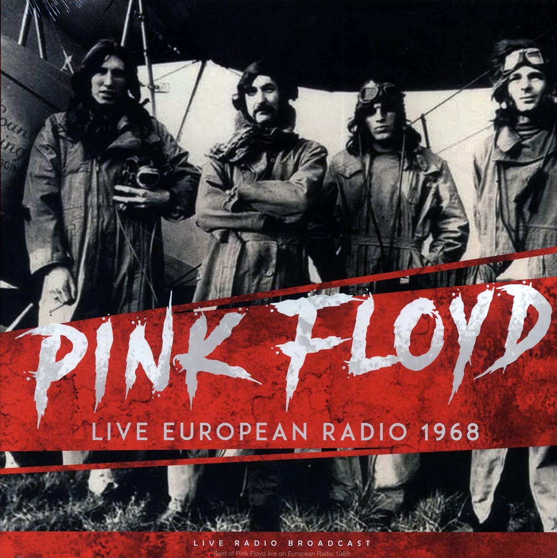 Pink Floyd - Live European Radio 1968 vinyl LP front cover
