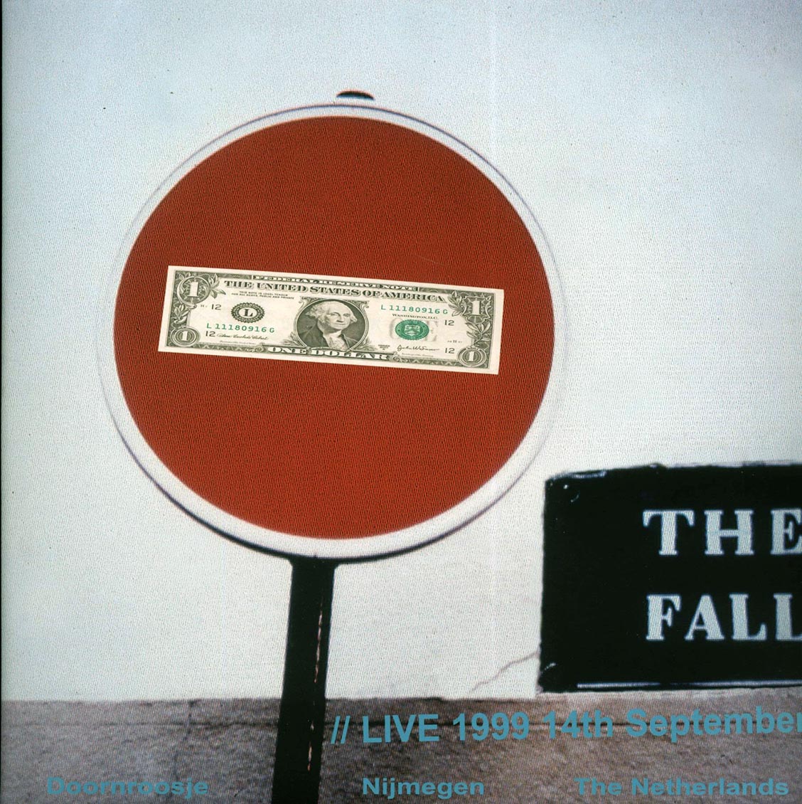 The Fall - Live 1999 14th September, Doornroosje, Nijmegen, The Netherlands (RSD 2019) vinyl LP front cover