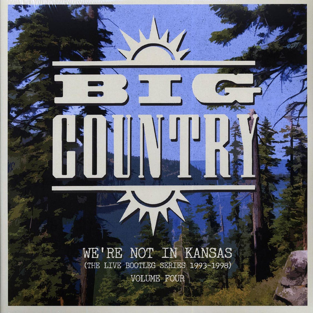 Big Country - We're Not In Kansas: The Live Bootleg Series 1993-1998 Volume 4 (ltd. ed.) (2xLP) (white vinyl) vinyl LP front cover
