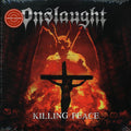 Onslaught - Killing Peace (ltd. ed.) (2xLP) (clear vinyl) vinyl LP front cover