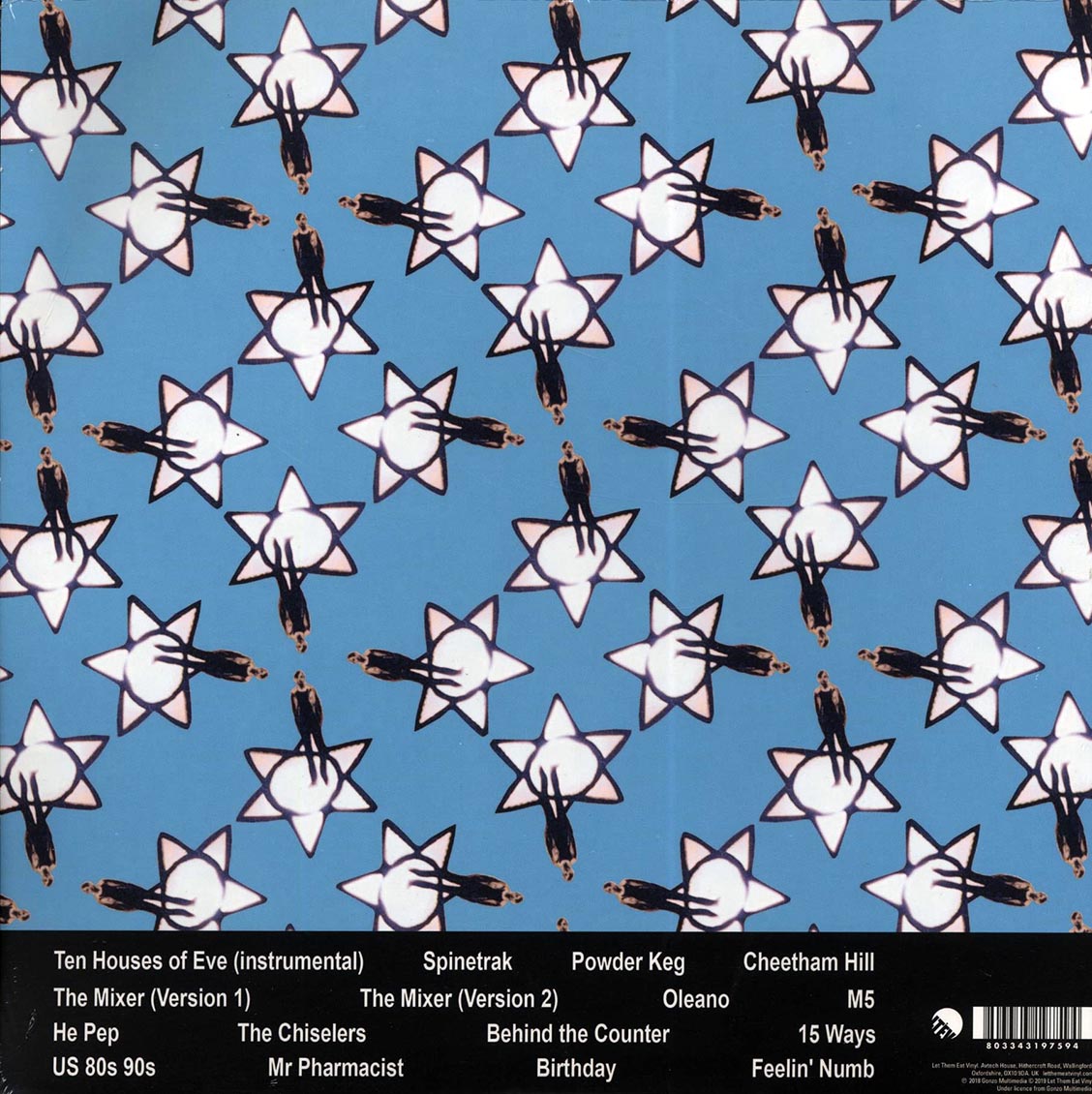 The Fall - Live 1996 28th September, Corn Exchange, King's Lynn, UK (RSD 2019) (2xLP) vinyl LP back cover