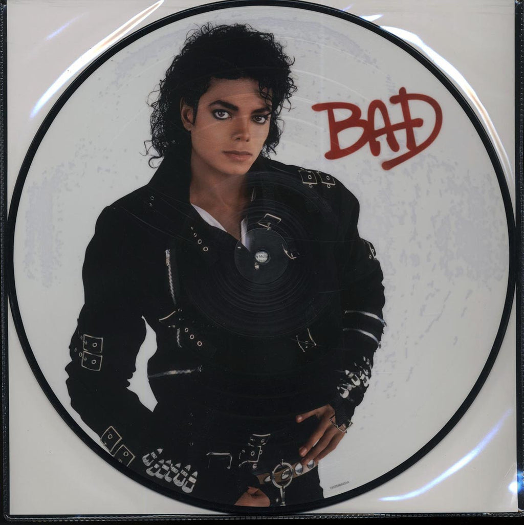 Michael Jackson - Bad (picture disc) vinyl LP front cover
