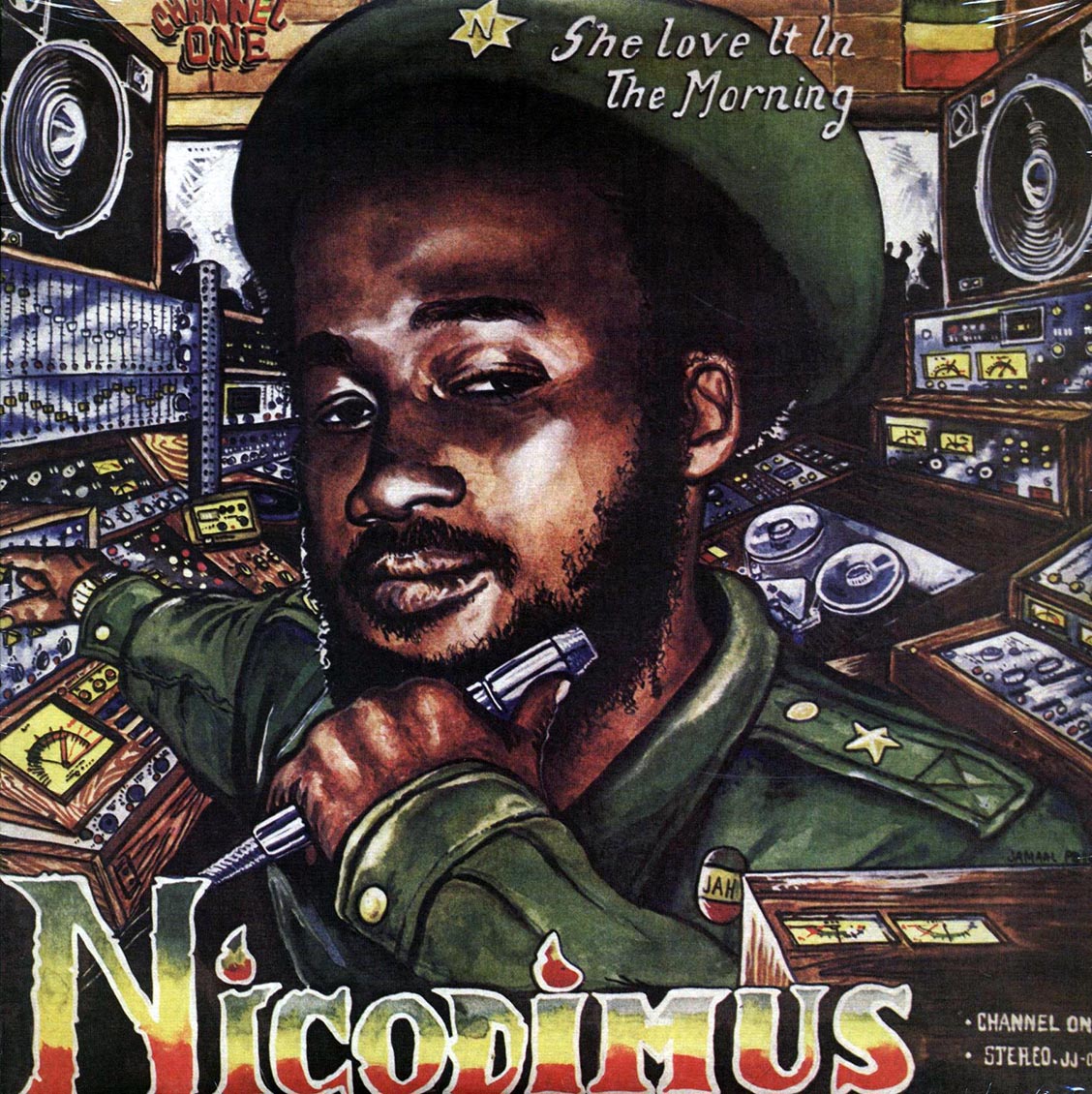 Nicodemus - She Love It In The Morning vinyl LP front cover