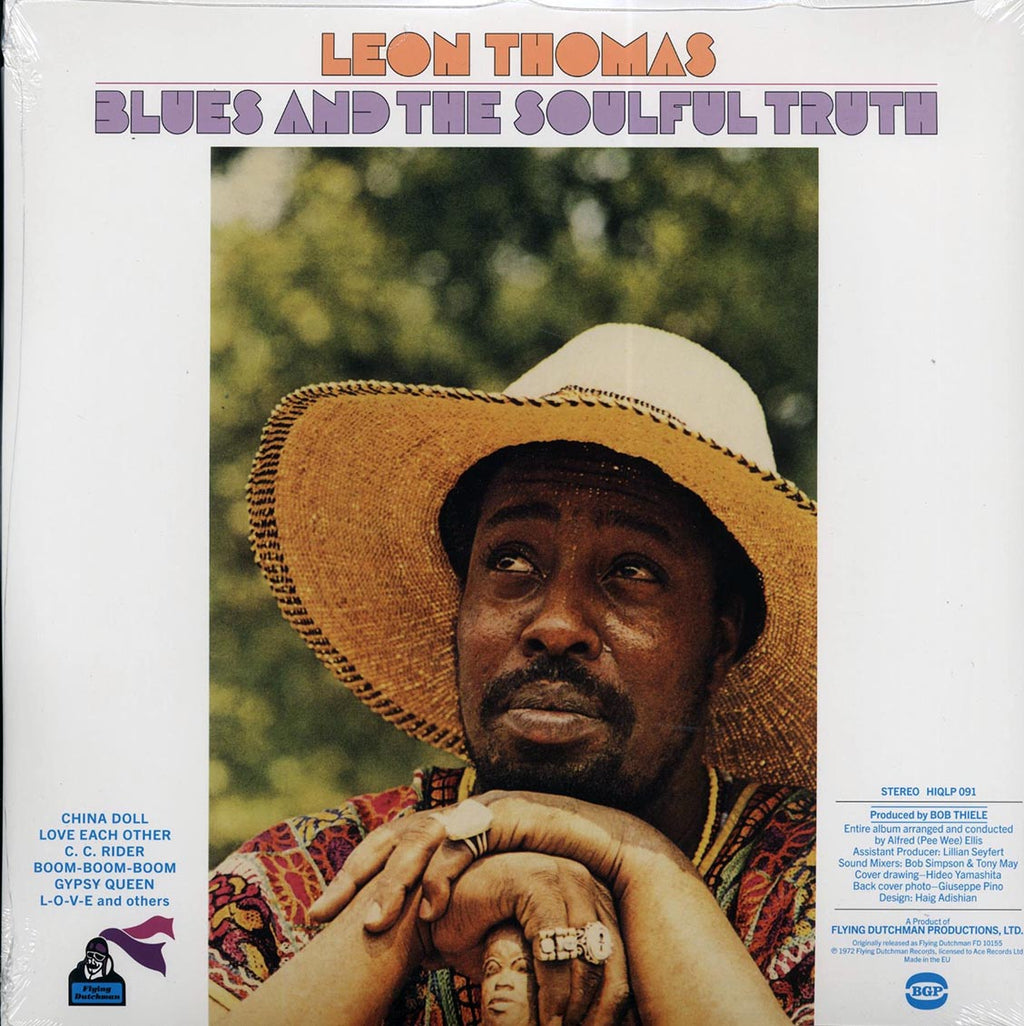 Leon Thomas - Blues And The Soulful Truth (180g) vinyl LP back cover