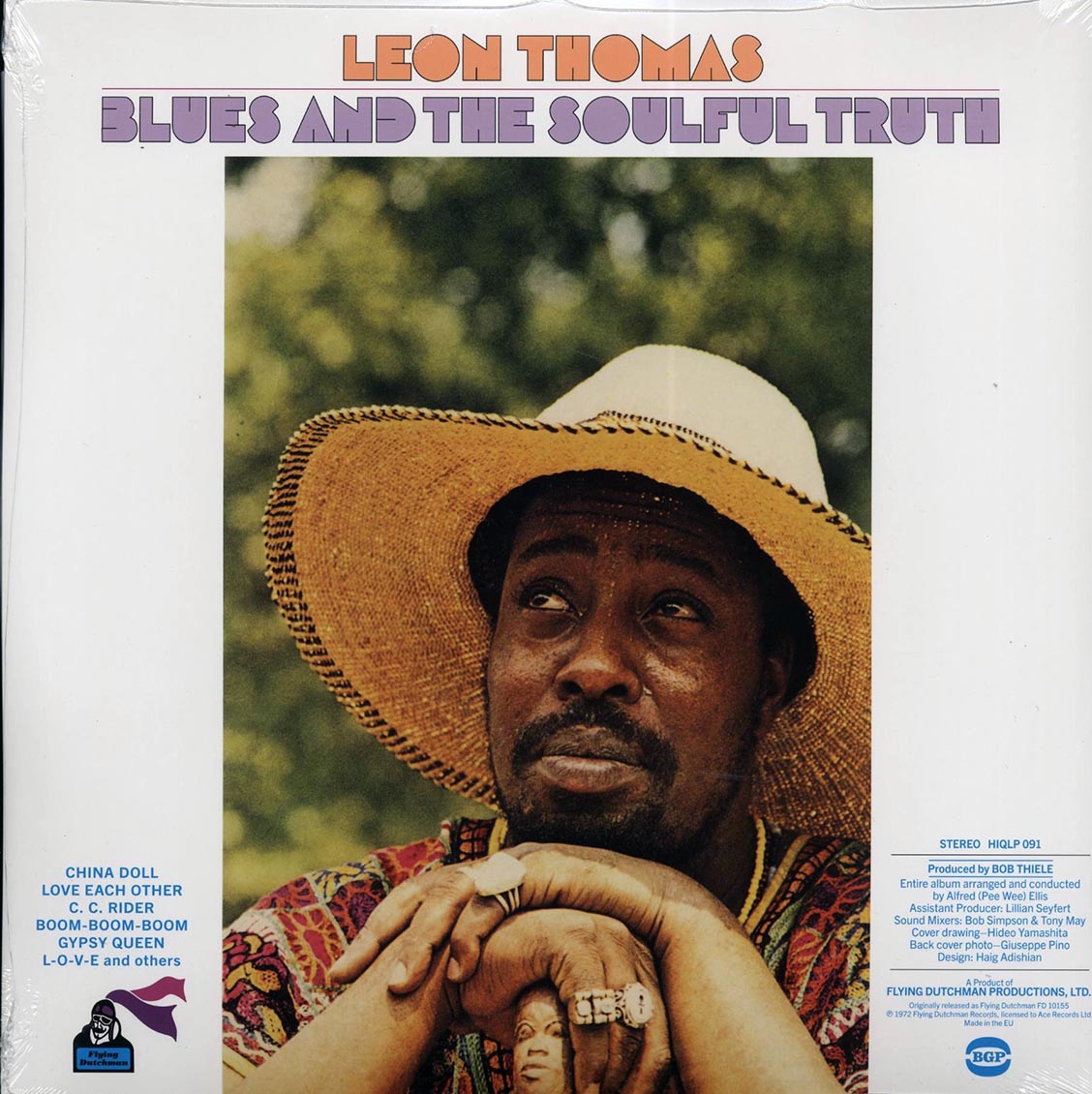 Leon Thomas - Blues And The Soulful Truth (180g) vinyl LP back cover