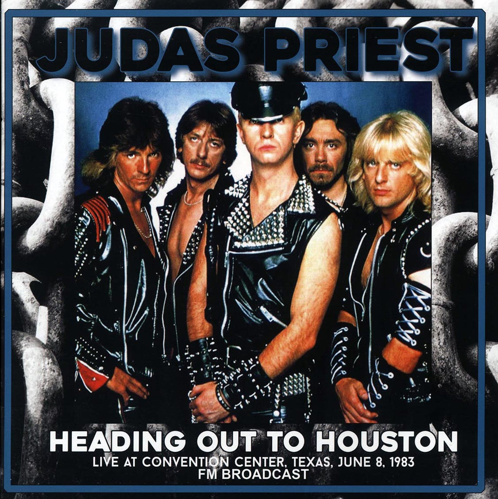 Judas Priest - Heading Out To Houston: Live At Convention Center, Texas, June 8, 1983 FM Broadcast vinyl LP front cover