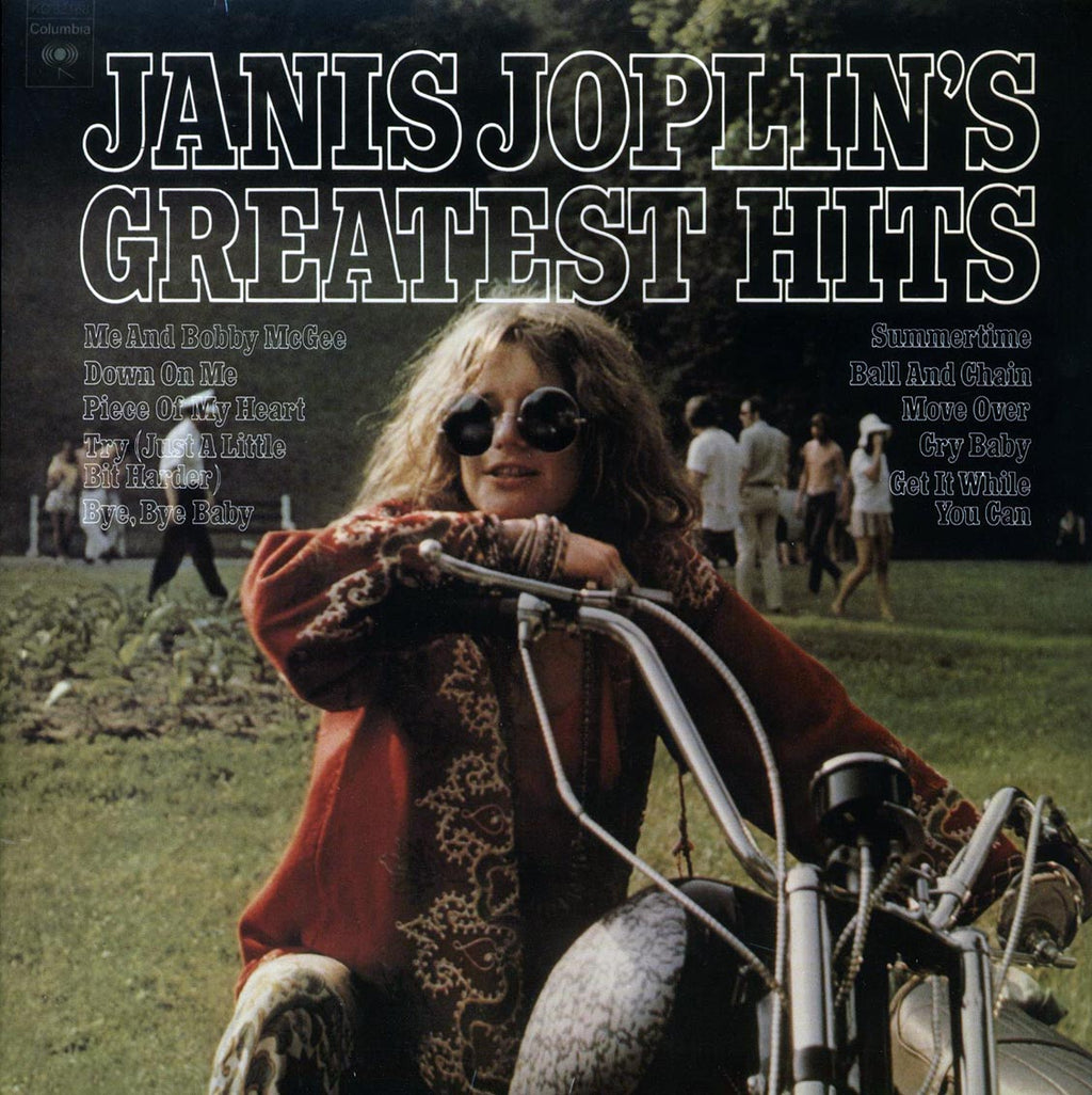 Janis Joplin - Greatest Hits vinyl LP front cover
