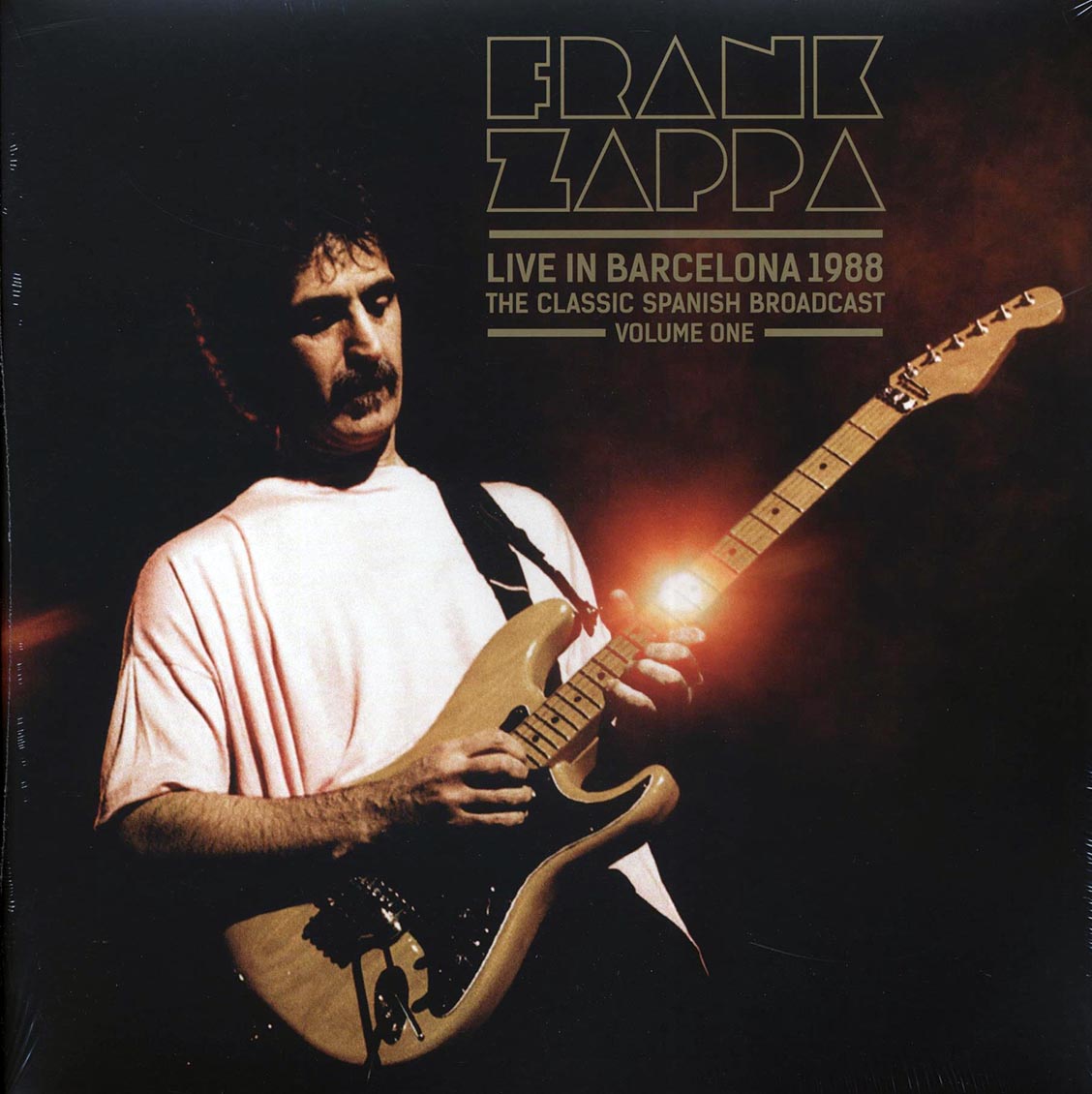 Frank Zappa - Live In Barcelona 1988 Volume 1: The Classic Spanish Broadcast (2xLP) (red vinyl) vinyl LP front cover
