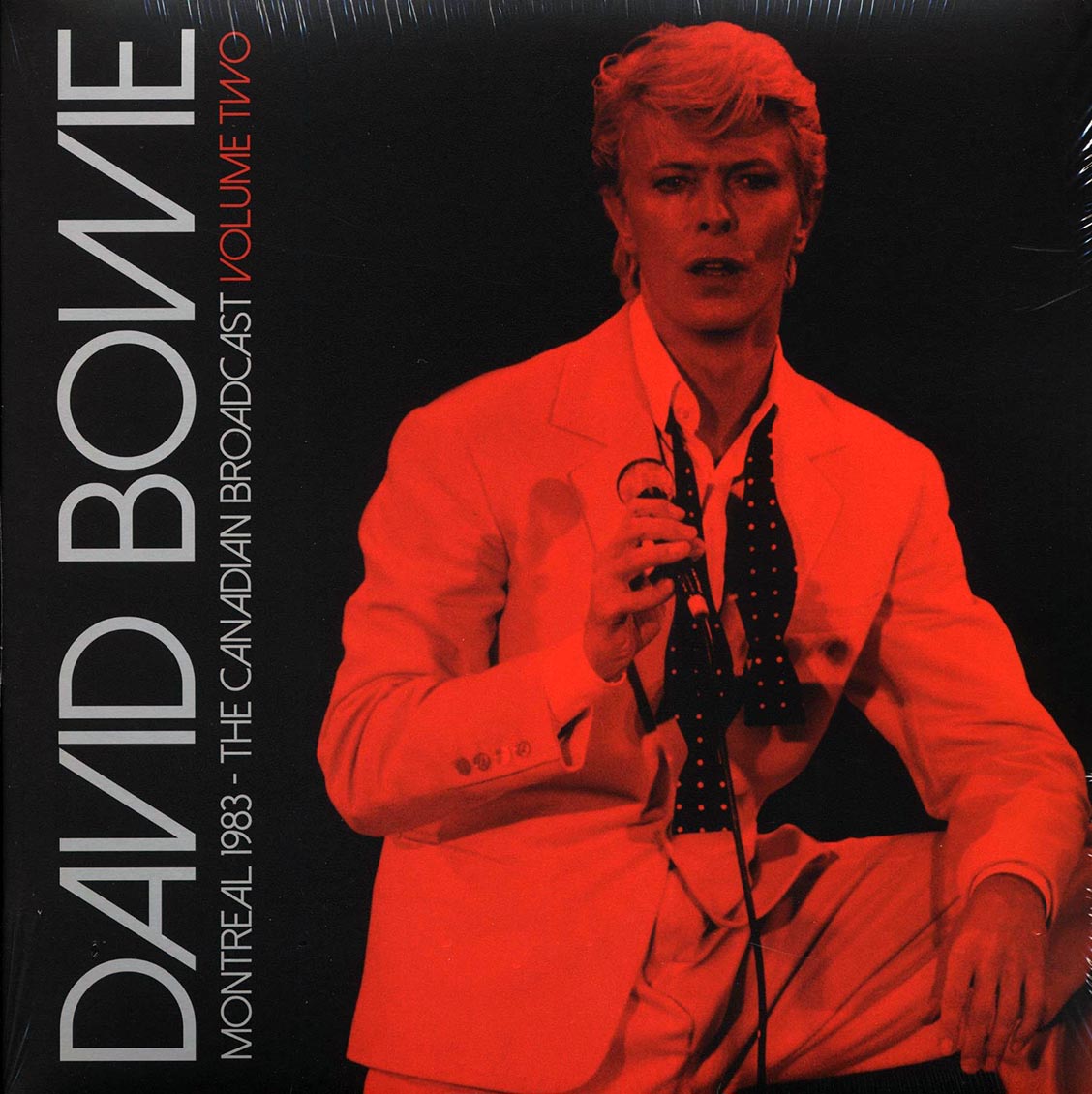 David Bowie - Montreal 1983 Volume 2: The Canadian Broadcast (2xLP) vinyl LP front cover