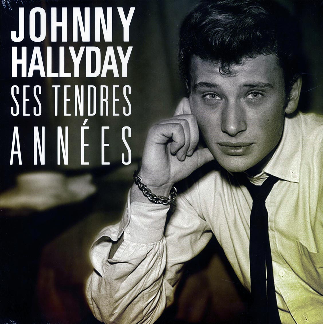 Johnny Hallyday - Ses Tendres Annees vinyl LP front cover