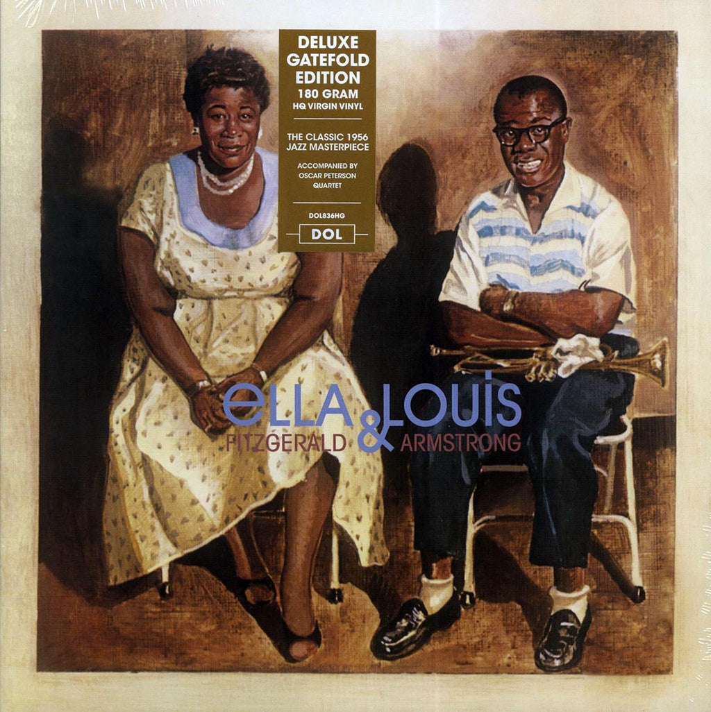 Ella Fitzgerald, Louis Armstrong - Ella & Louis (180g) (deluxe edition) vinyl LP front cover