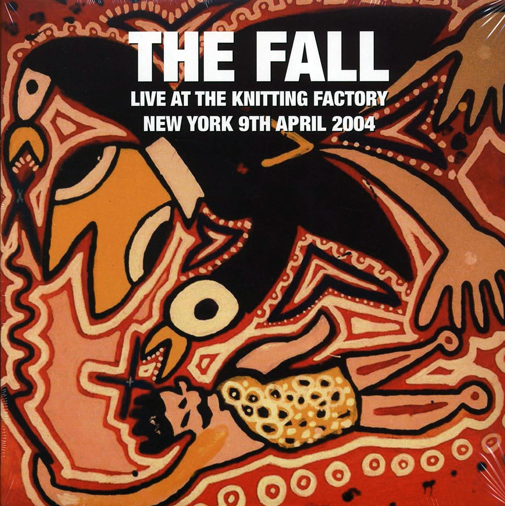 The Fall - Live At The Knitting Factory, New York 9th April 2004 (2xLP) vinyl LP front cover