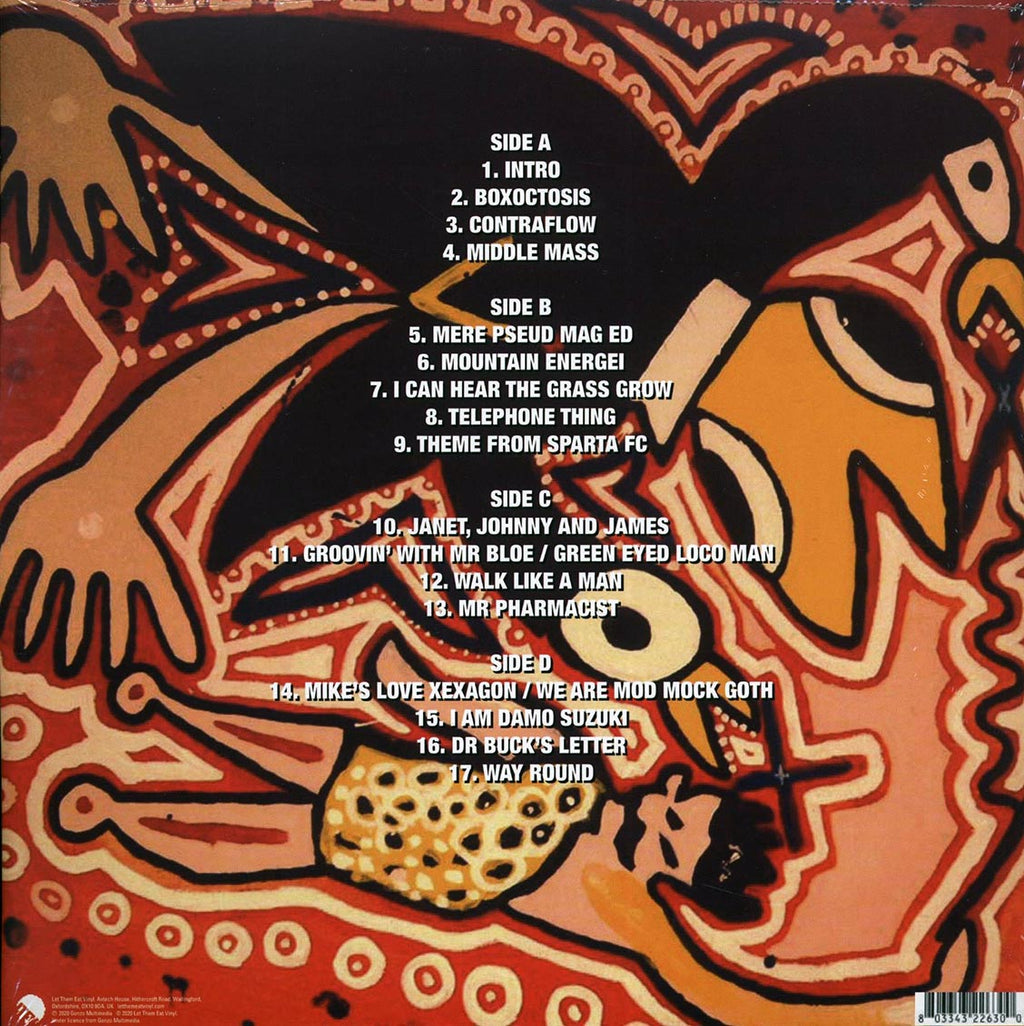 The Fall - Live At The Knitting Factory, New York 9th April 2004 (2xLP) vinyl LP back cover