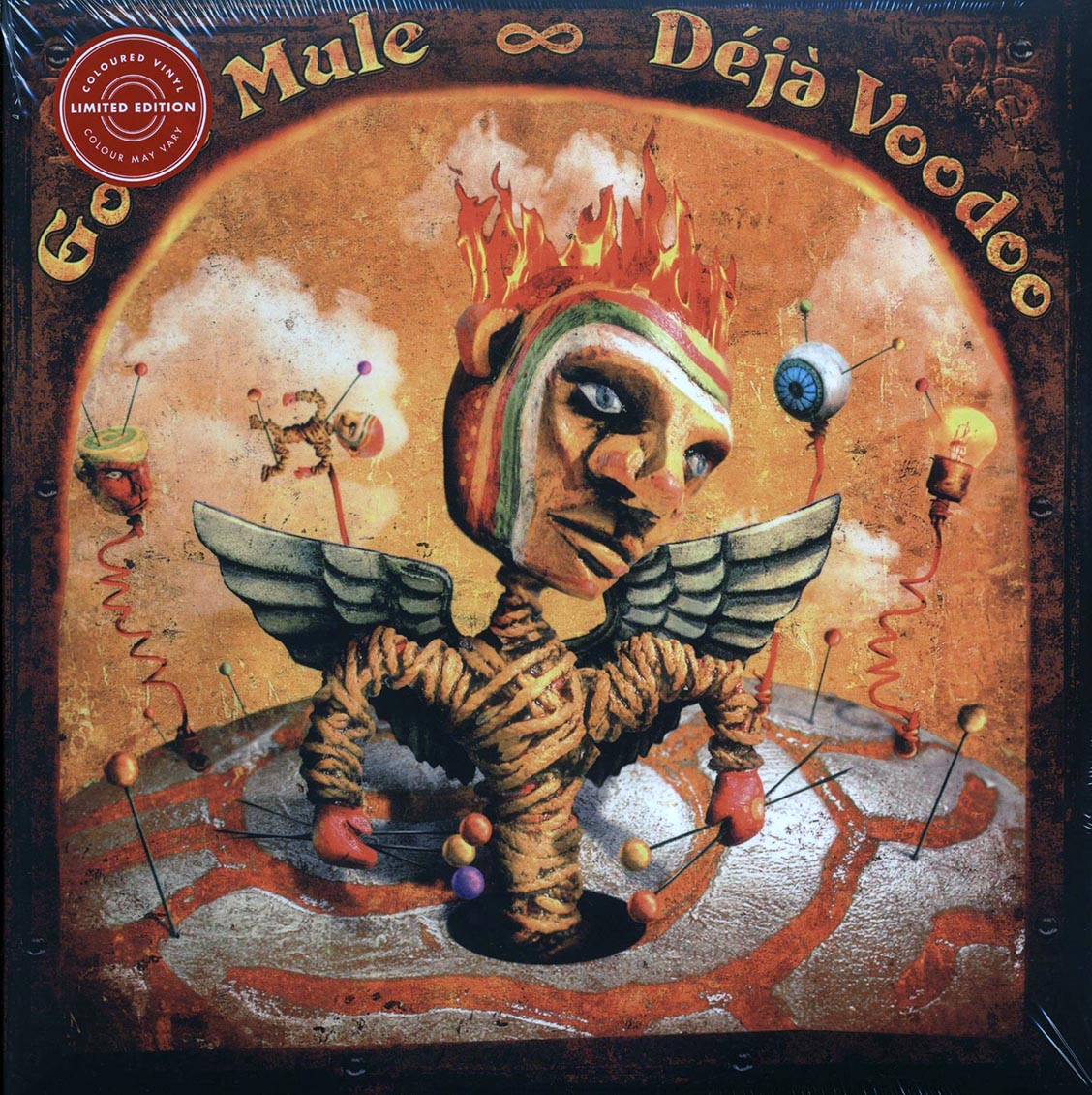 Gov't Mule - Deja Voodoo (ltd. ed.) (2xLP) (180g) (red vinyl) vinyl LP front cover