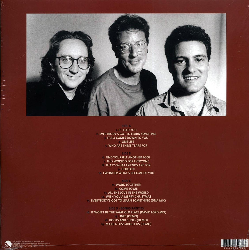 The Korgis - Kollection (2xLP) vinyl LP back cover