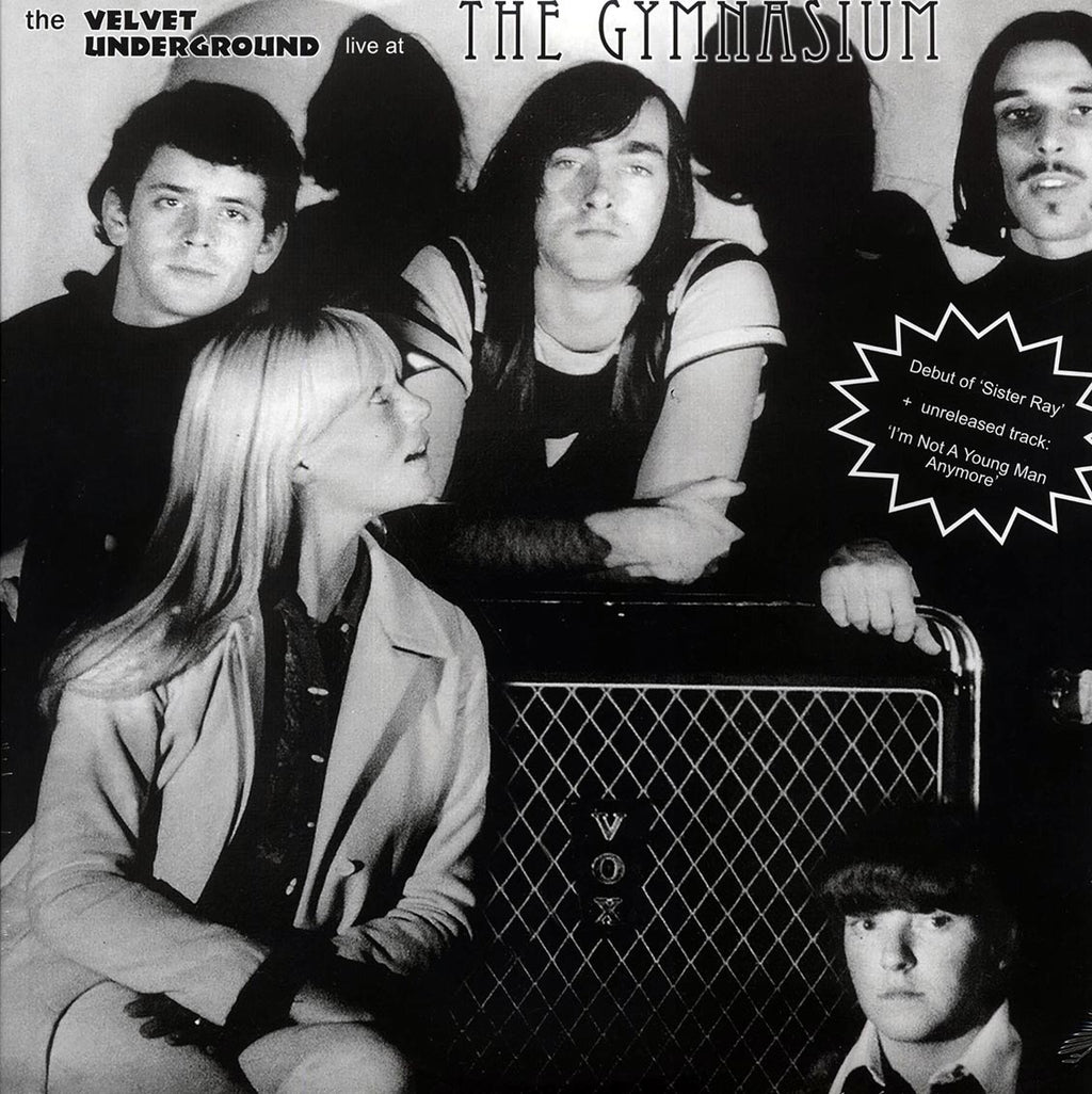 The Velvet Underground - Live At The Gymnasium: New York 1967 vinyl LP front cover