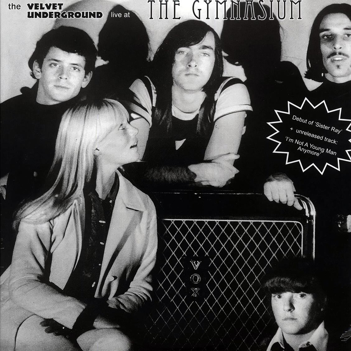 The Velvet Underground - Live At The Gymnasium: New York 1967 vinyl LP front cover