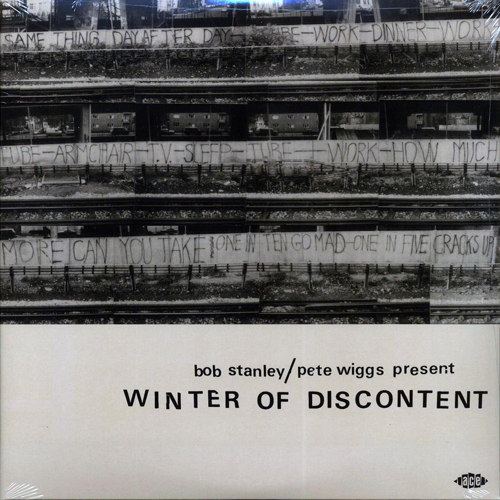 The Mekons, The Fall, The Raincoats, Etc. - Bob Stanley & Pete Wiggs Present Winter Of Discontent (2xLP) vinyl LP front cover