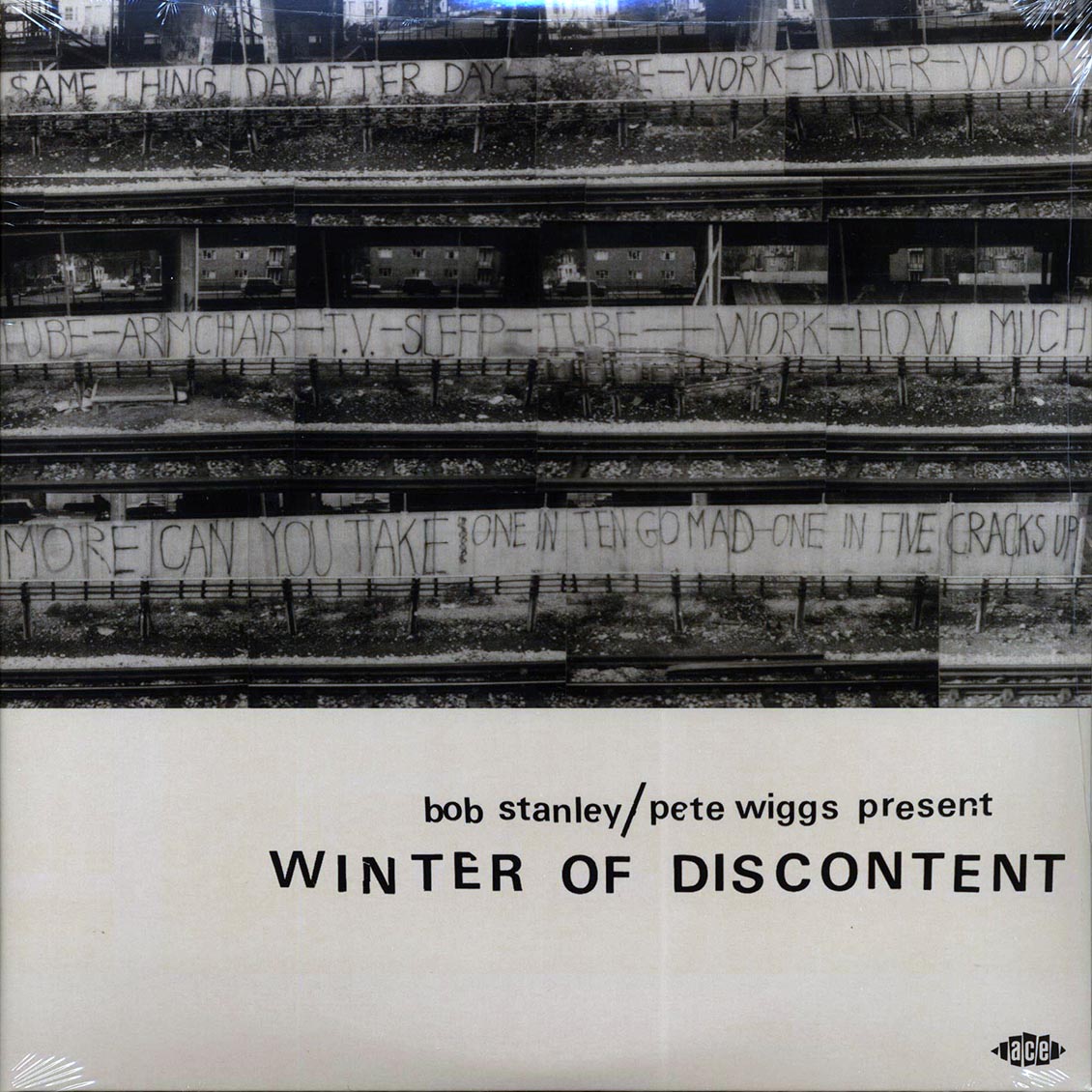 The Mekons, The Fall, The Raincoats, Etc. - Bob Stanley & Pete Wiggs Present Winter Of Discontent (2xLP) vinyl LP front cover