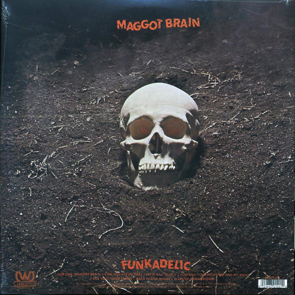 Funkadelic - Maggot Brain (+2 bonus tracks) (2xLP) (180g) vinyl LP back cover