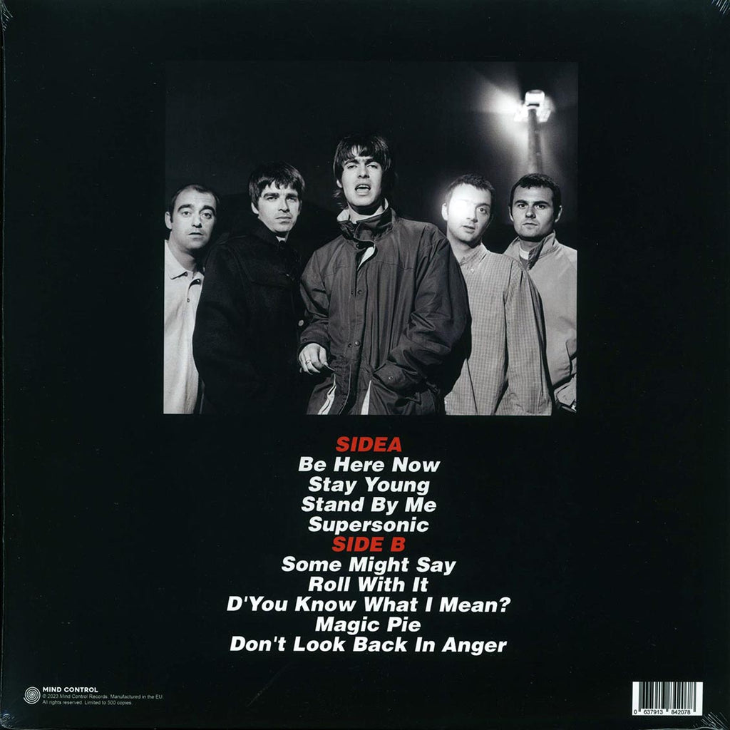 Oasis - My Magic Pie: Live At Olympia Hall, Munich, Germany, Nov. 19th 1997 FM Broadcast vinyl LP back cover