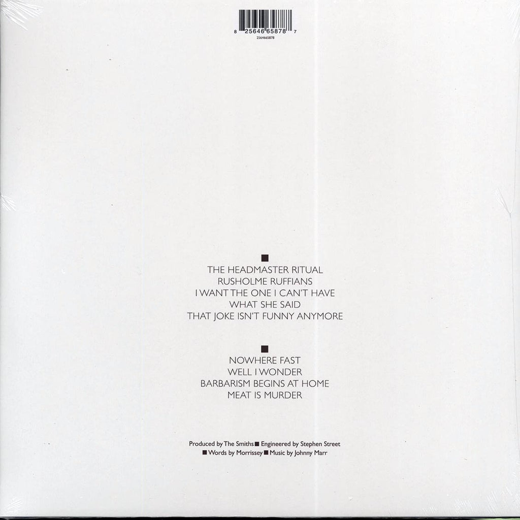 The Smiths - Meat Is Murder (remastered) vinyl LP back cover