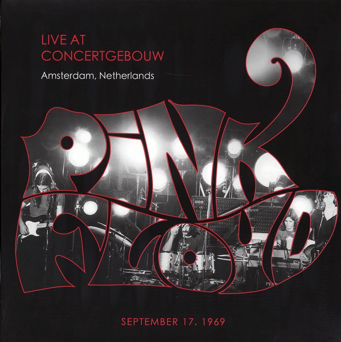 Pink Floyd - Live At Concertgebouw, Amsterdam, Netherlands, September 17, 1969 vinyl LP front cover
