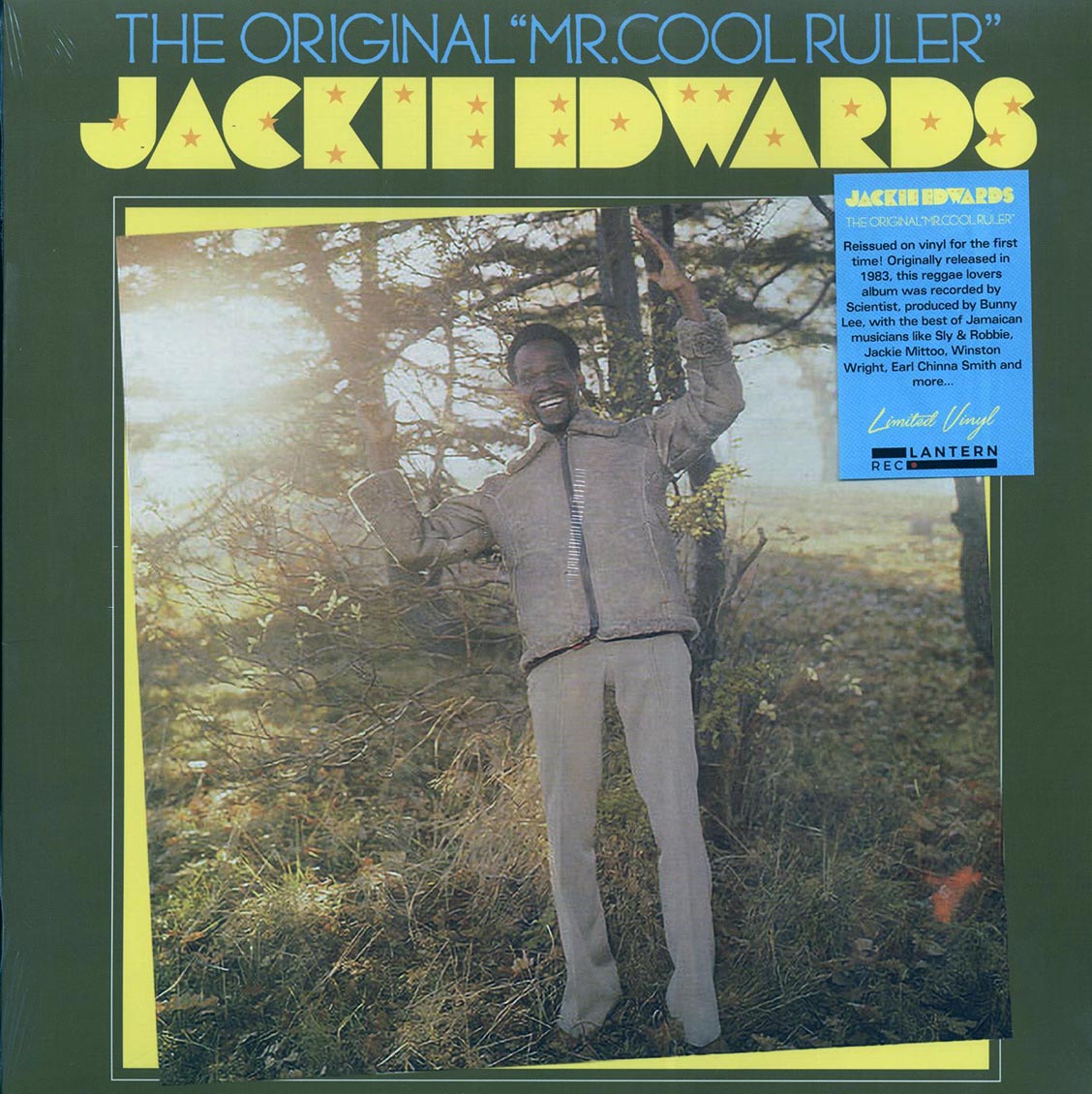 Jackie Edwards - The Original Mr. Cool Ruler (ltd. ed.) vinyl LP front cover