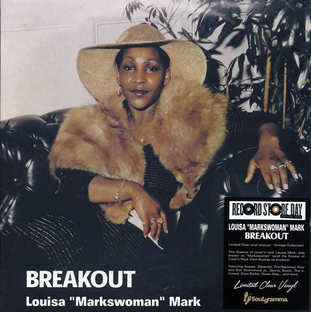 Louisa Markswoman Mark - Breakout (RSD 2023) (ltd. ed.) (clear vinyl) vinyl LP front cover