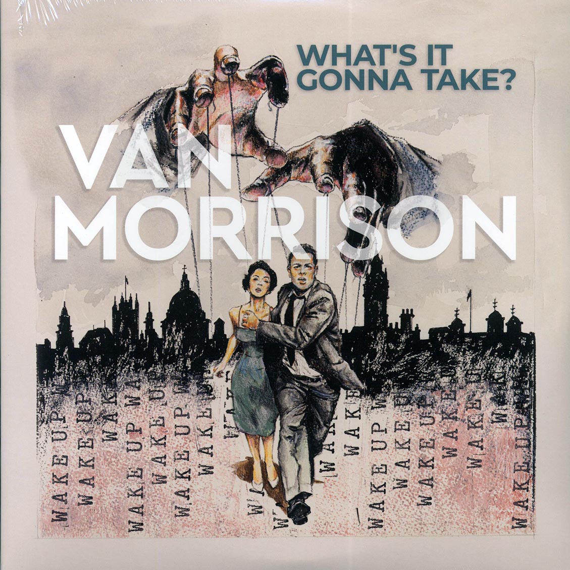 Van Morrison - What's It Gonna Take? (ltd. ed.) (2xLP) (grey vinyl) vinyl LP front cover