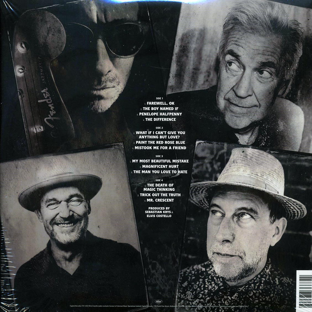 Elvis Costello & The Imposters - The Boy Named If (2xLP) (180g) vinyl LP back cover