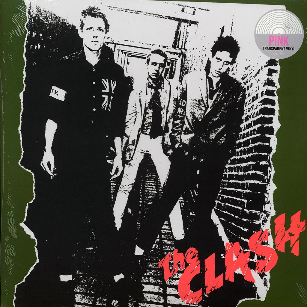 The Clash - The Clash (ltd. ed.) (pink vinyl) vinyl LP front cover