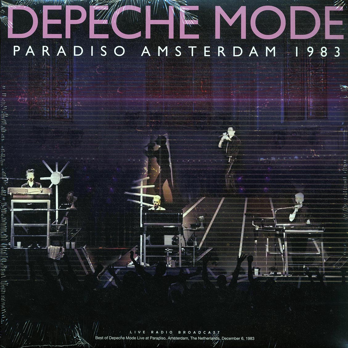 Depeche Mode - Paridiso Amsterdam 1983 vinyl LP front cover