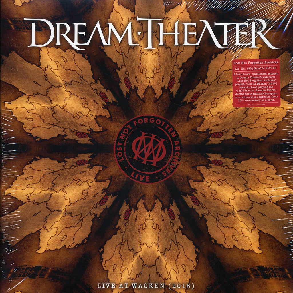 Dream Theater - Live At Wacken 2015 (2xLP) (180g) (incl. CD) vinyl LP front cover
