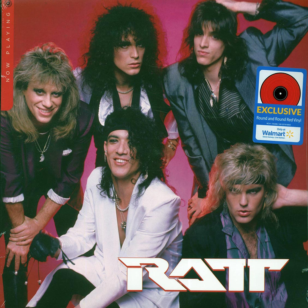 Ratt - Now Playing (red vinyl) vinyl LP front cover