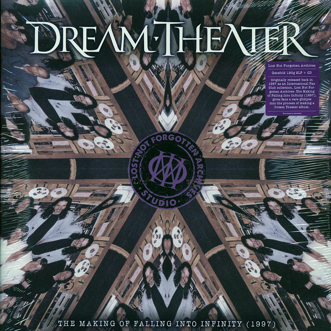 Dream Theater - The Making Of Falling Into Infinity (2xLP) (180g) (remastered) (incl. CD) vinyl LP front cover