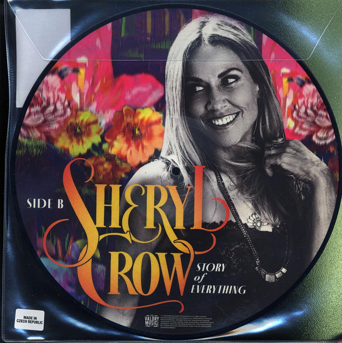Sheryl Crow - Story Of Everything (picture disc) vinyl LP back cover