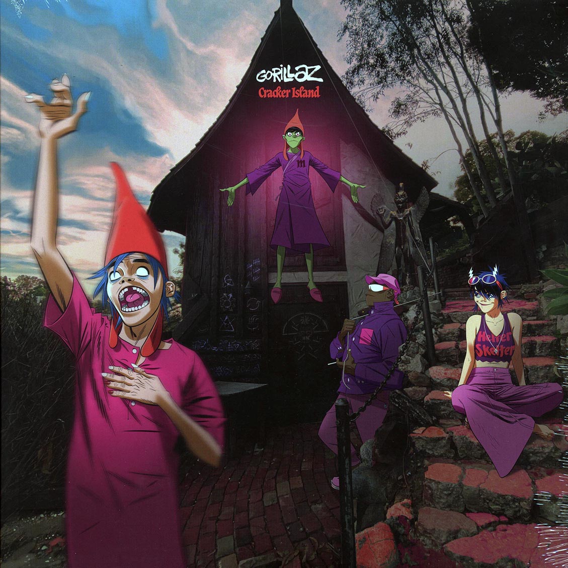 Gorillaz - Cracker Island vinyl LP front cover