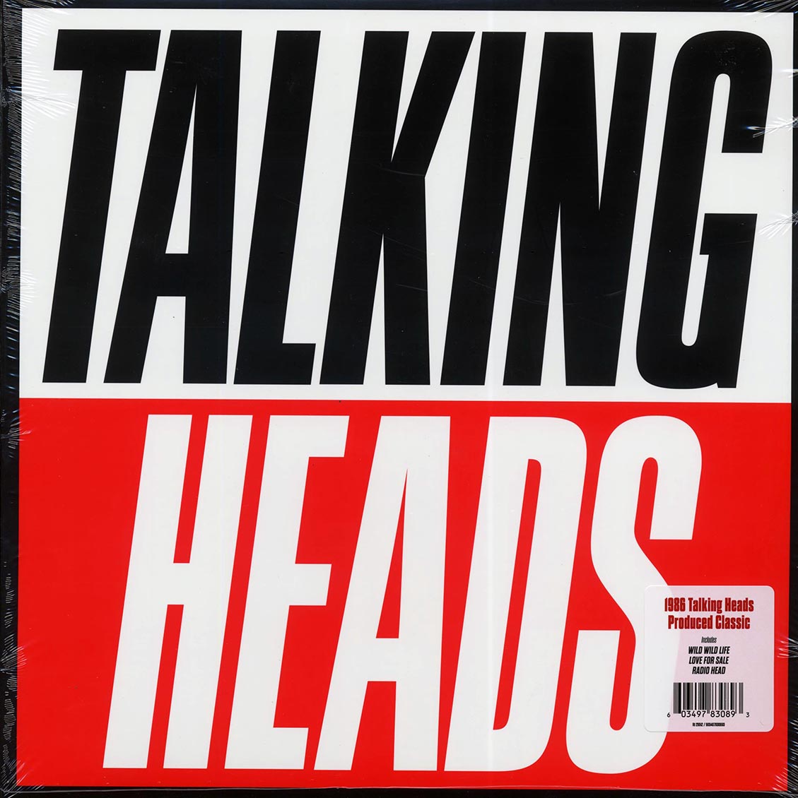 Talking Heads - True Stories vinyl LP front cover