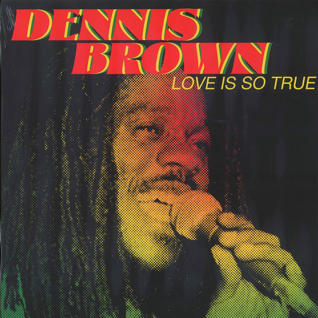 Dennis Brown - Love Is So True vinyl LP front cover