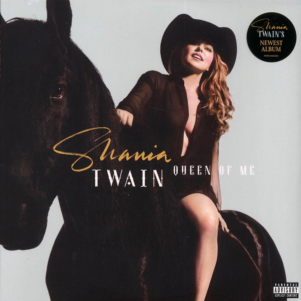 Shania Twain - Queen Of Me vinyl LP front cover