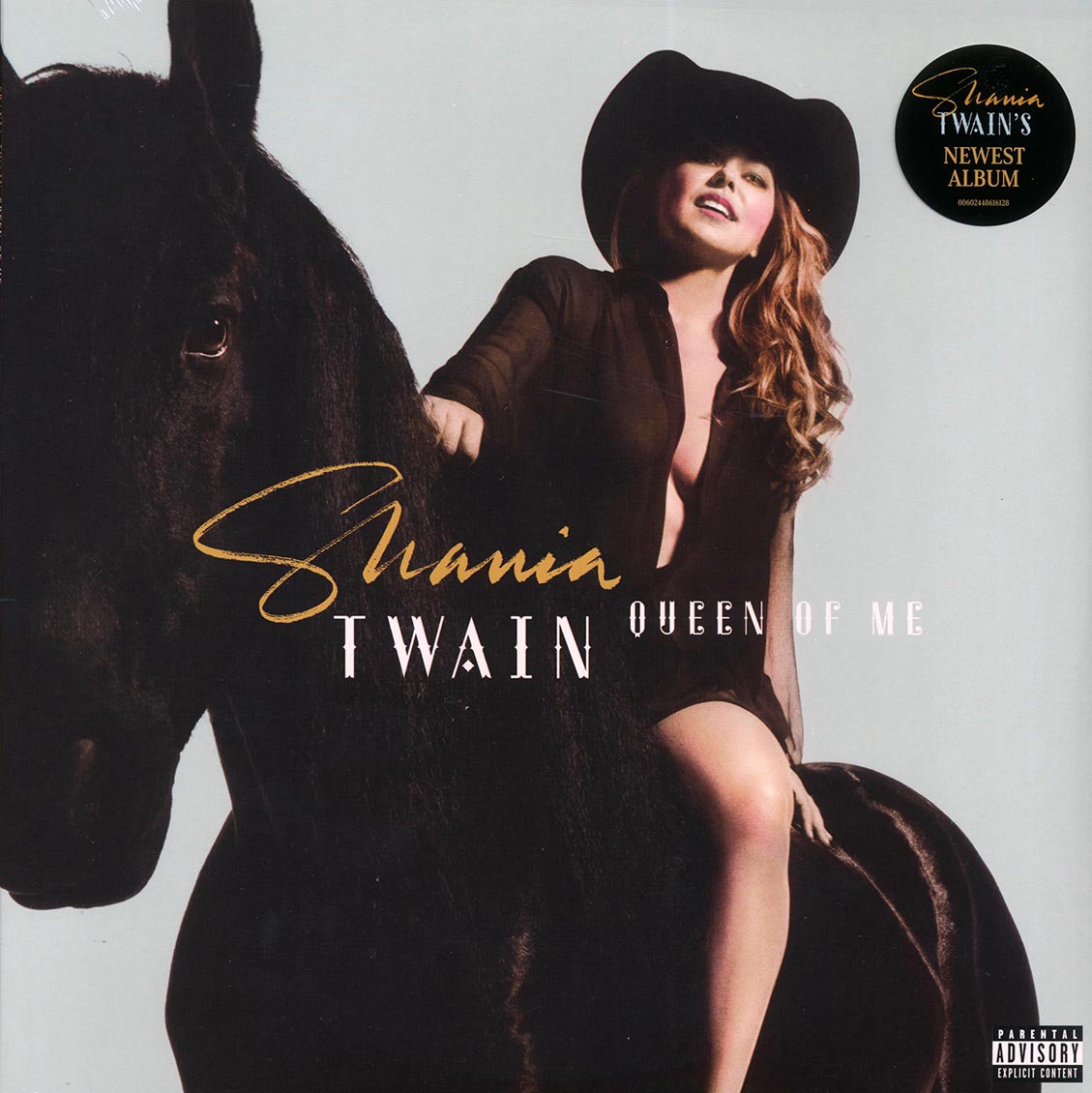 Shania Twain - Queen Of Me vinyl LP front cover