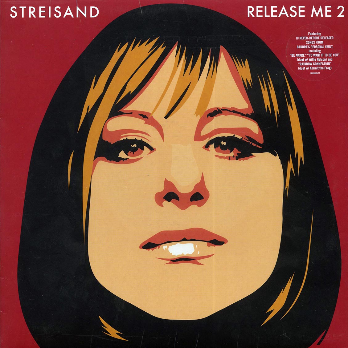 Barbra Streisand - Release Me 2 (180g) vinyl LP front cover