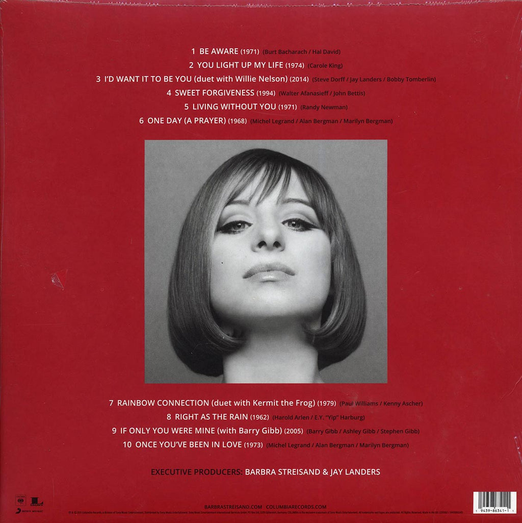 Barbra Streisand - Release Me 2 (180g) vinyl LP back cover