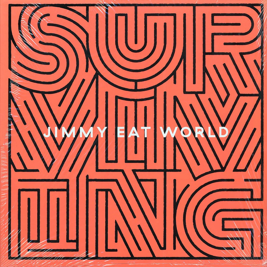 Jimmy Eat World - Surviving vinyl LP front cover