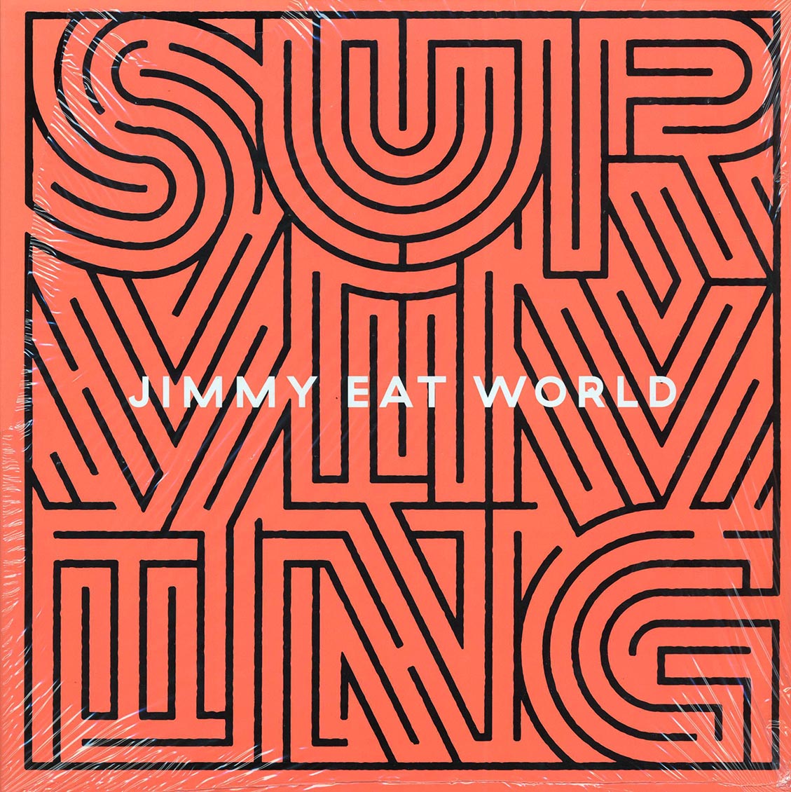 Jimmy Eat World - Surviving vinyl LP front cover